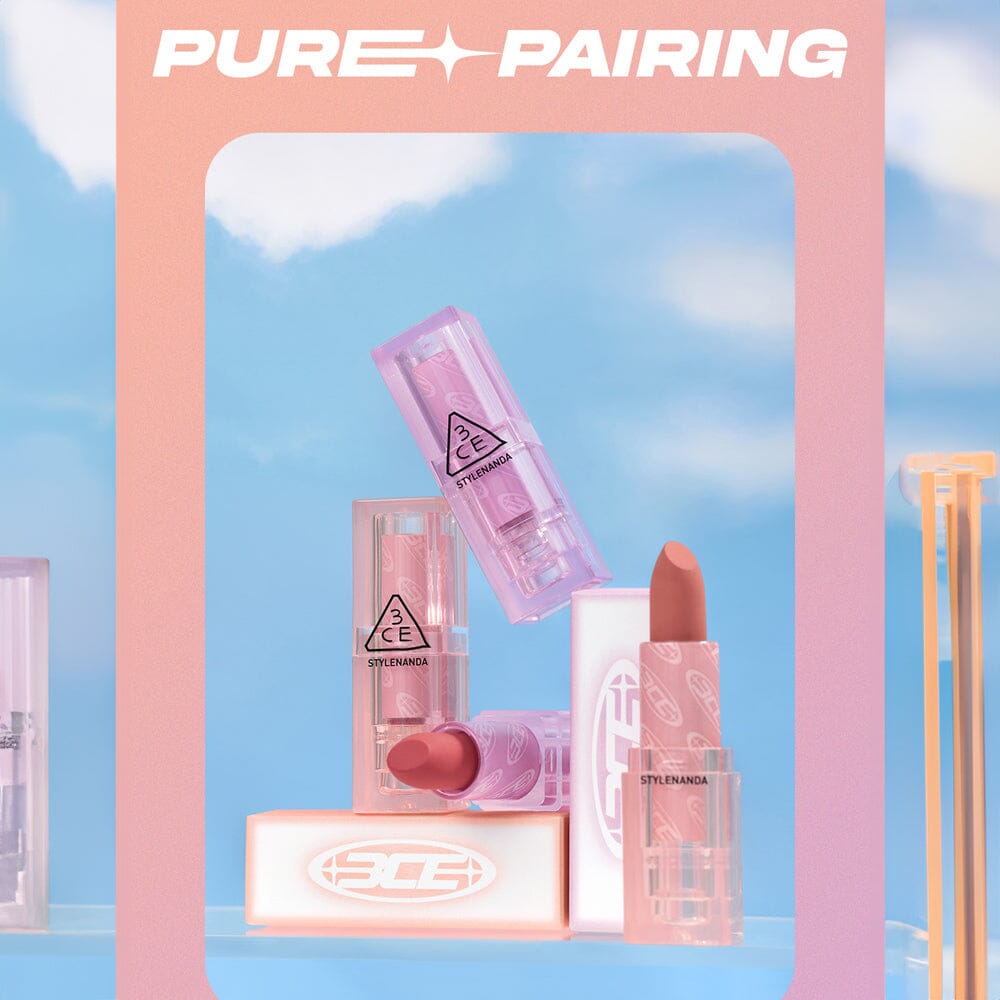 3CE Soft Matte Lipstick Pure Pairing Edition Fluffy Love