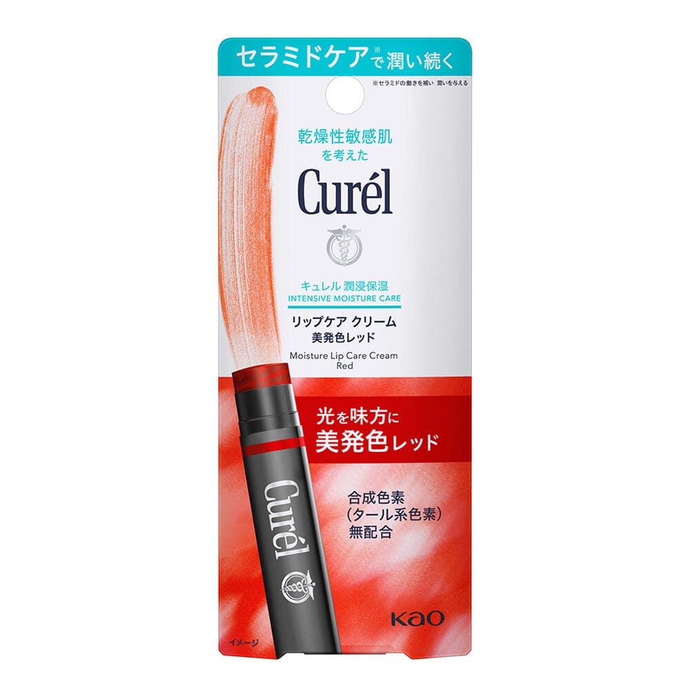 Kao Curel Lip Care Moisture Lip Cream Red