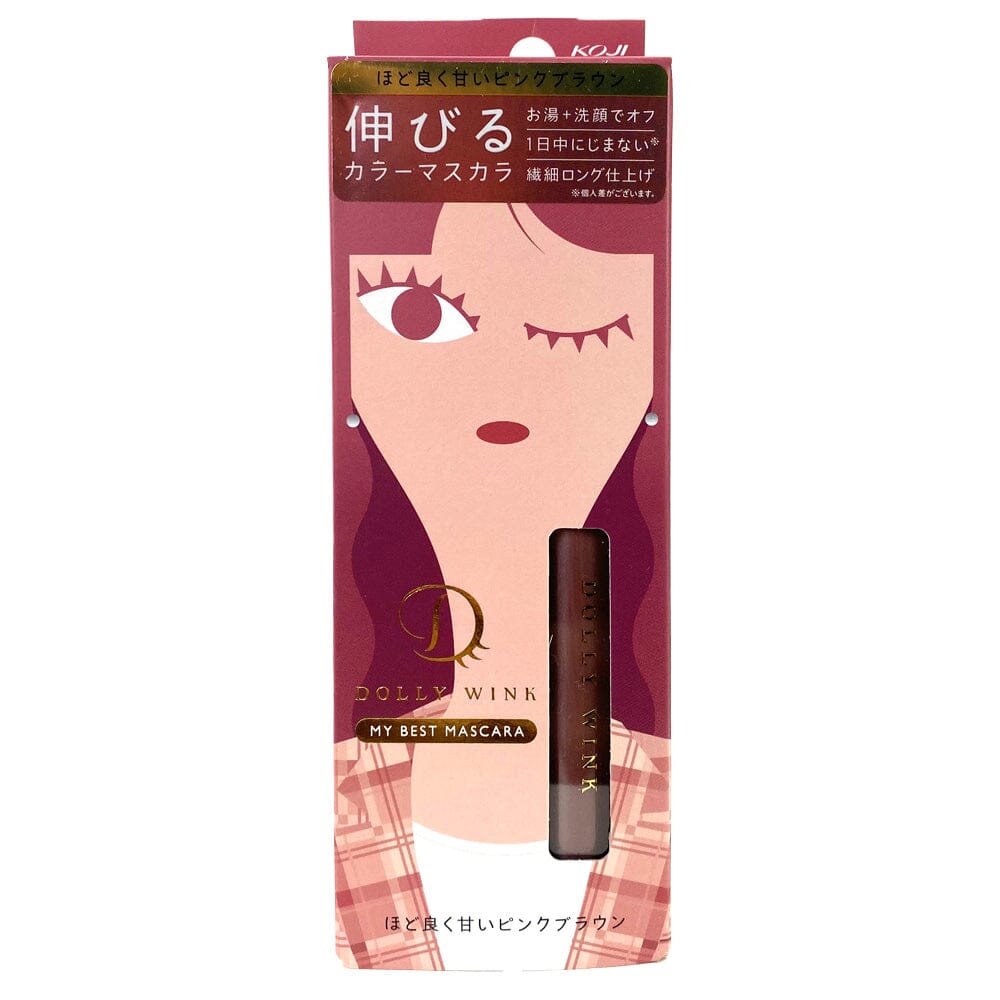 Koji Dolly Wink My Best Mascara Pink Brown