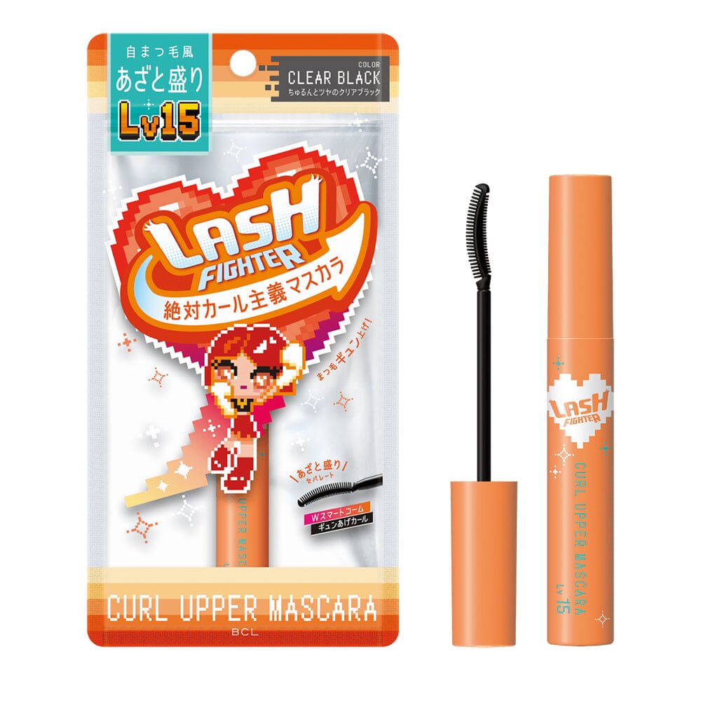 BCL Lush Fighter Curl Upper Mascara Lv15 Clear Black