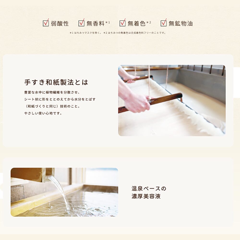 Kose Clear Turn Bihada-syokunin Rice Bran Brightening Mask 7pcs