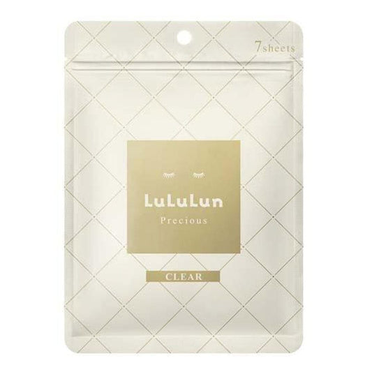 Lululun Precious Facial Mask Clear (White) 7 pcs