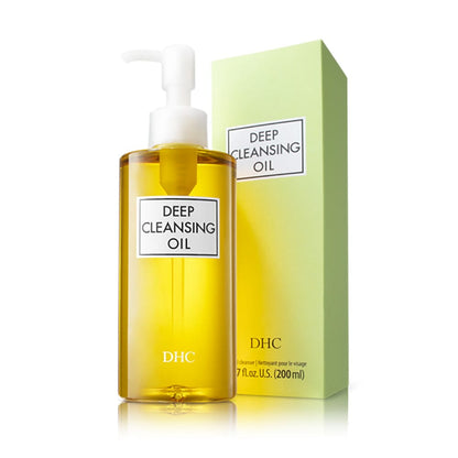 DHC Deep Cleansing Oil and its packaging