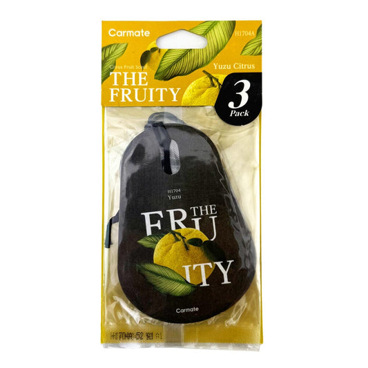 Carmate The Fruity Hanging Air Freshener H1704A Yuzu 3 Pcs
