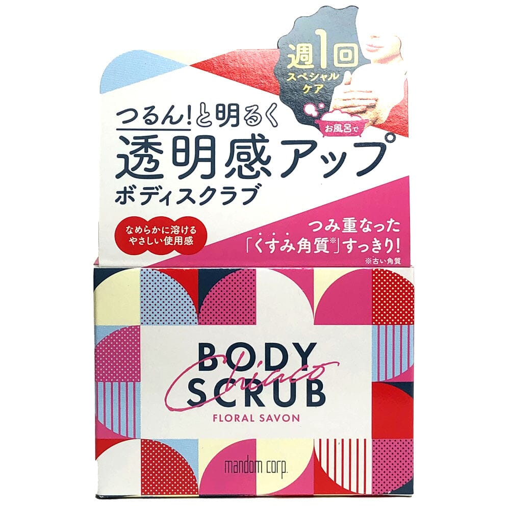 Mandom Chiaco Body Scrub Floral Savon