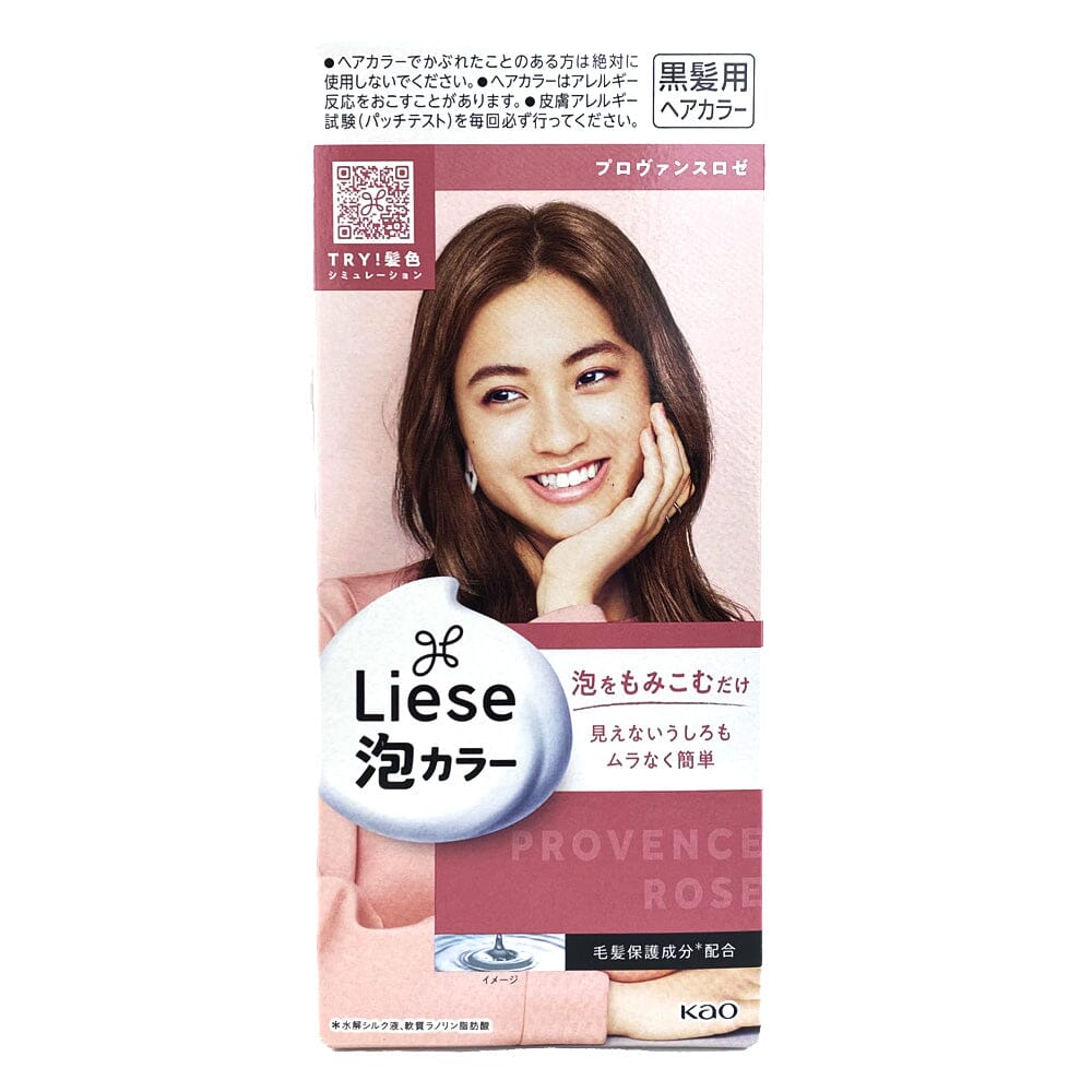 Kao Liese Prettia Bubble Hair Color Provence Rose