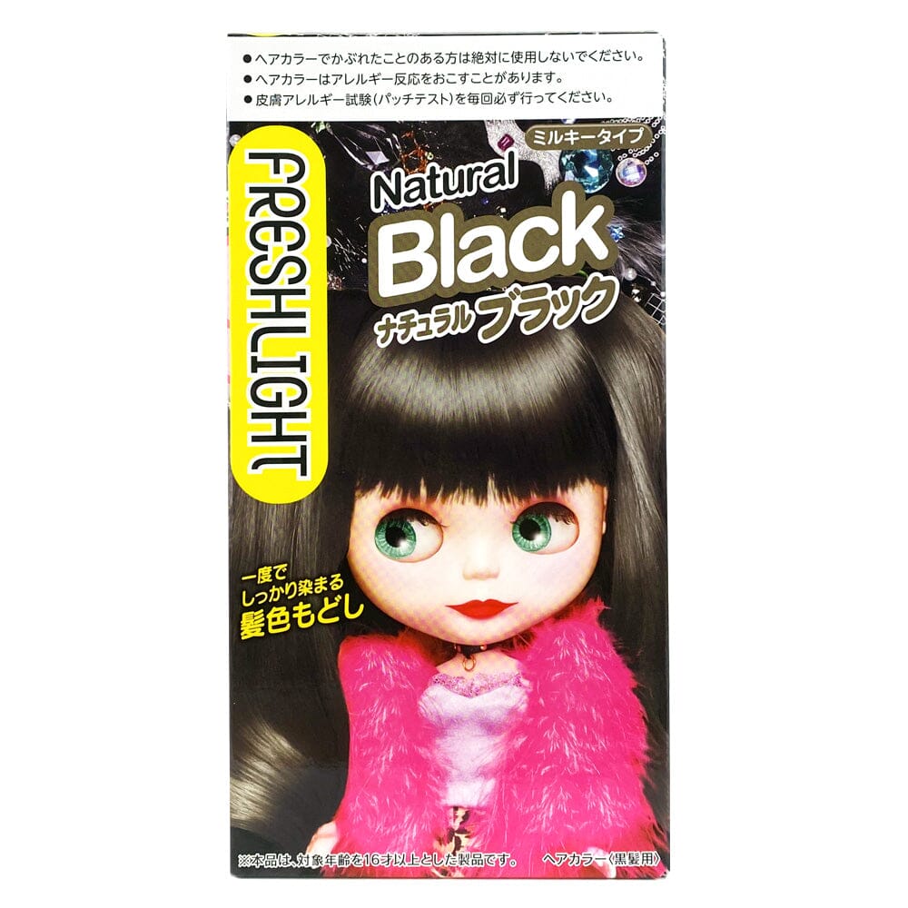 HENKEL LION Cosmetics Freshlight Mil Key Hair Color Natural Black