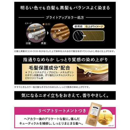 Kao Blaune Lumiest Creamy Foam Hair Color 1WB Warm Brown