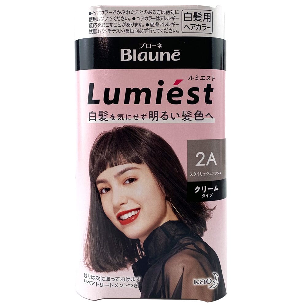 Kao Blaune Lumiest Creamy Foam Hair Color 2A Style Ash