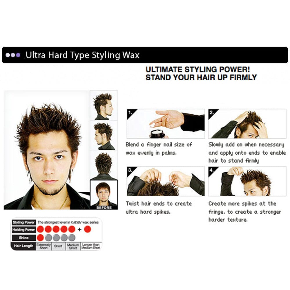 Gatsby Styling Wax Ultra Hard Type