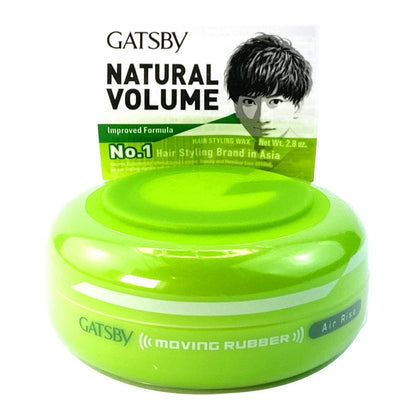 Mandom Gatsby Moving Rubber Hair Styling Wax Air Rise