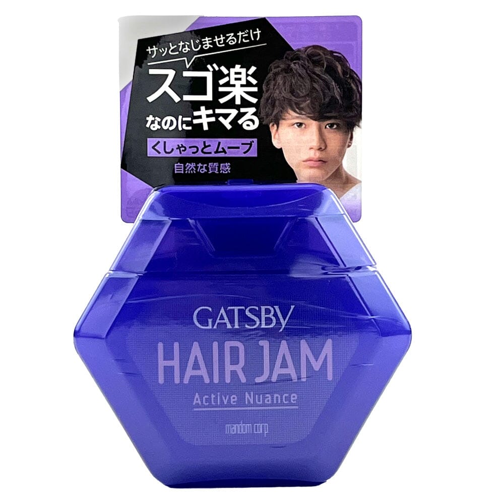 Gatsby Hair Jam for Hair Styling Active Nuance
