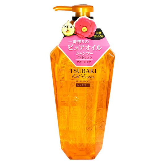 Shiseido Tsubaki Oil Extra Smooth Damage Shampoo 450ml