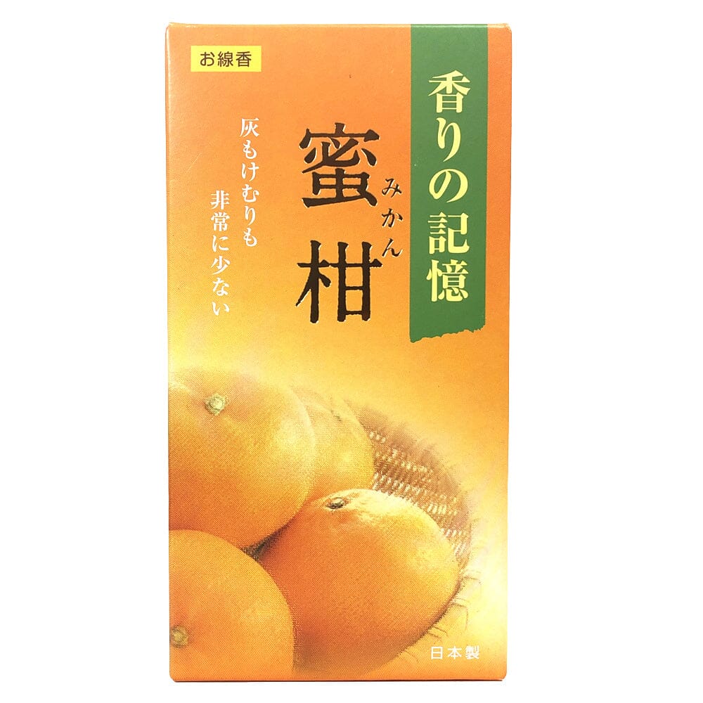 Memory Of Fragrance Mikan Mandarin Orange Incense Sticks 100g