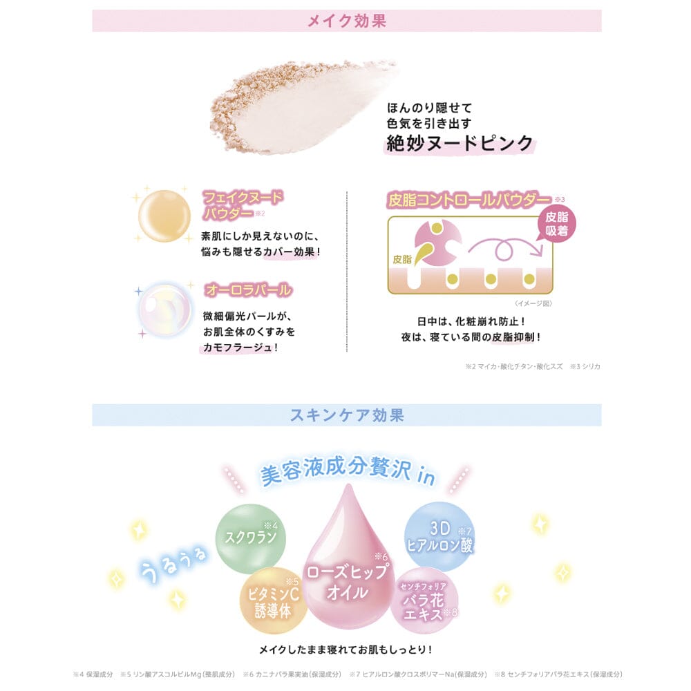 Sana Suhada Kinenbi Skin Care Powder Baby Milk Tea