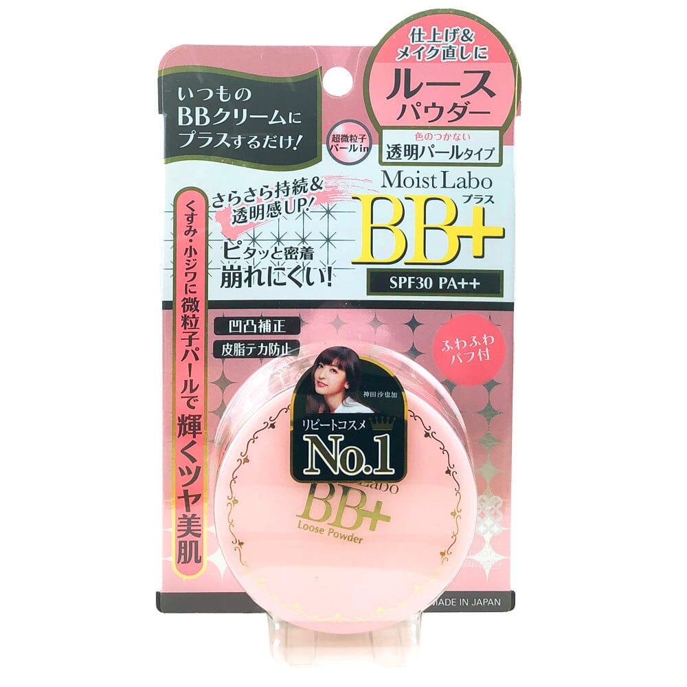 Meishoku Brilliant Colors Moist Labo BB+ Loose Powder SPF 30 PA++ Transparent Pearl