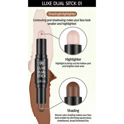 RiRe Luxe Dual Stick 02 Shadow + Blusher