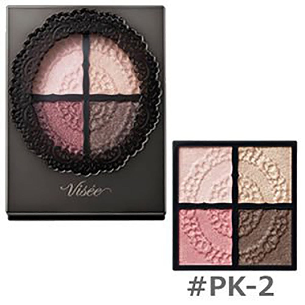 Kose Visee Glossy Rich Eyes Eye Shadow PK-2