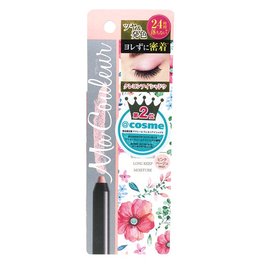 Meishoku MA COULEUR Crayon Eye Shadow PK01 Pink Beige