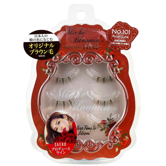 Miche Bloomin’ False Eyelashes Produced By Saeko 101 Rich Cute