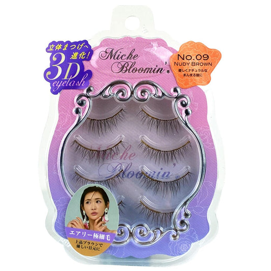 Miche Bloomin’ False Eyelashes Renewal 3D Eyelash 09 Nudy Brown