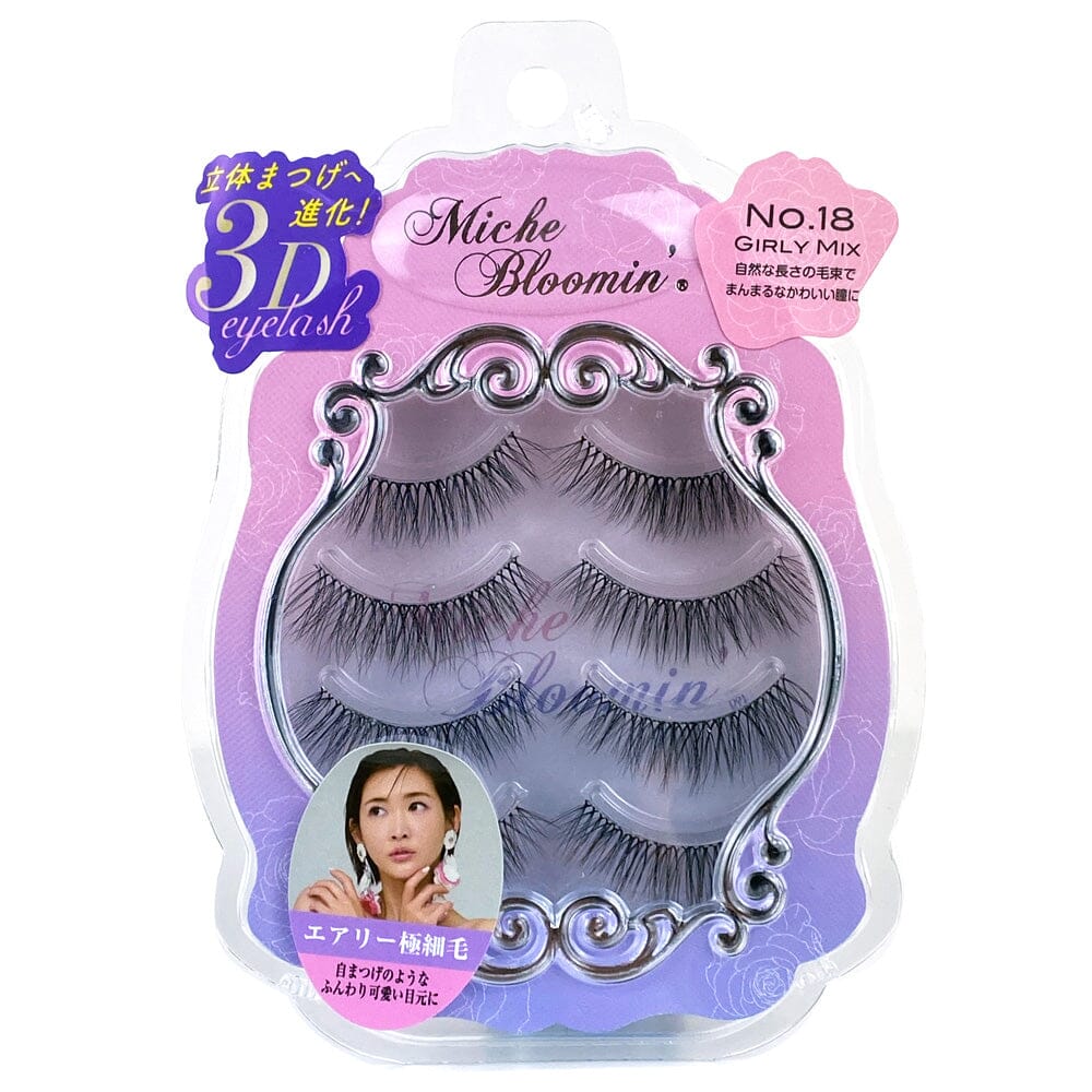 Miche Bloomin’ False Eyelashes Renewal 3D Eyelash 18 Girly Mix