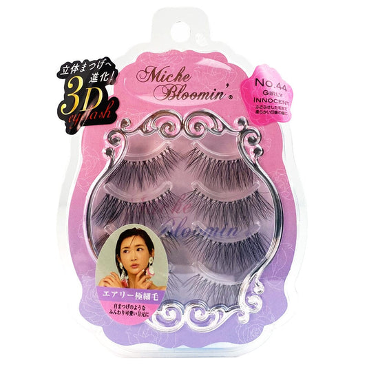 Miche Bloomin’ False Eyelashes Renewal 3D Eyelash 44 Girly Innocent