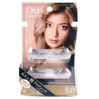 D-UP ROLA Collection Makeup False Eyelashes by ROLA Eri Sato 03 Sexy