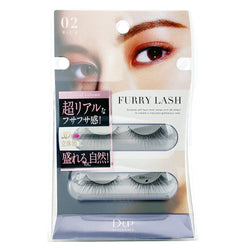 D-UP Japan Furry Lash Natural Volume False Eyelashes 02