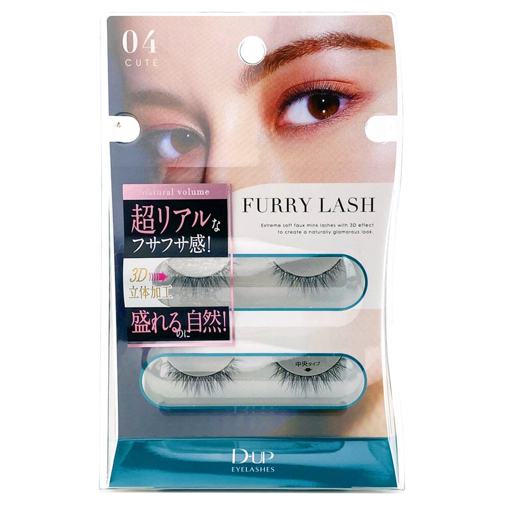 D-UP Japan Furry Lash Natural Volume False Eyelashes 04