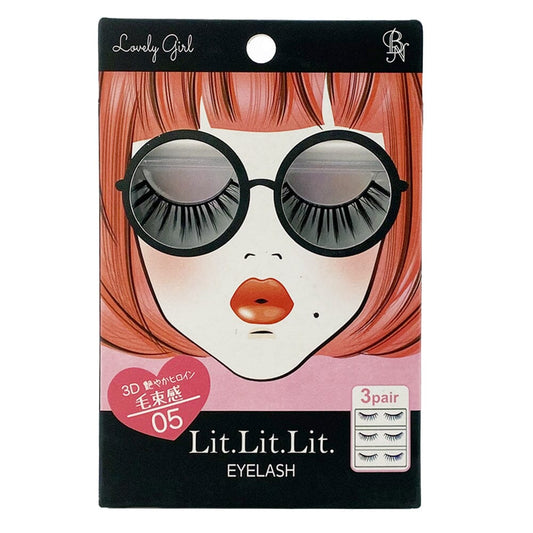 BN Lit.Lit.Lit. 3D False Eyelashes 05 Lovely Girl