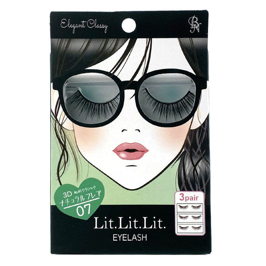 BN Lit.Lit.Lit. 3D False Eyelashes 07 Elegant Classy