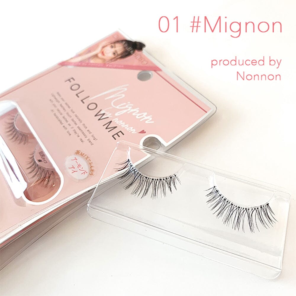 D-UP Follow Me Series False Eyelashes by Popteen Models 01 Mignon