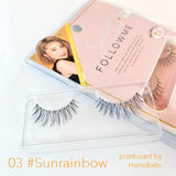D-UP Follow Me Series False Eyelashes by Popteen Models 03 Sun Rainbow
