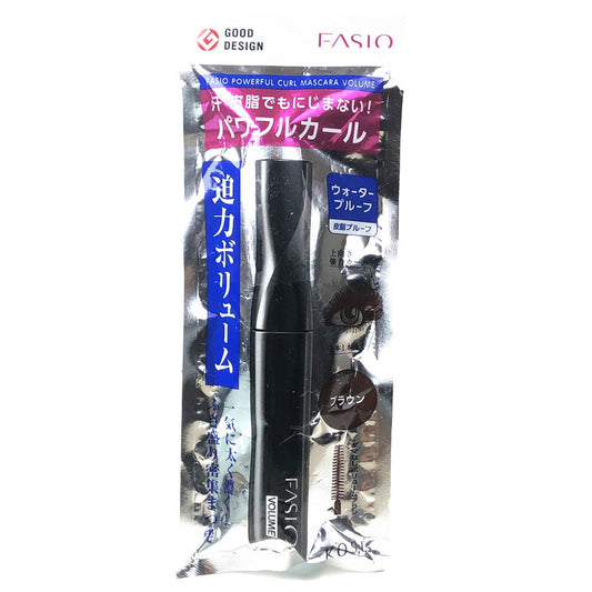 Kose Fasio Powerful Curl Mascara Volume BR300 Brown