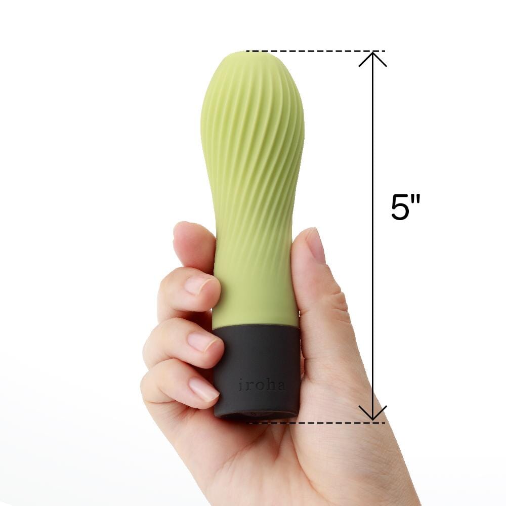 Tenga Iroha Zen Womens Waterproof Battery-Powered Personal Massage Vibrator HMZ-01