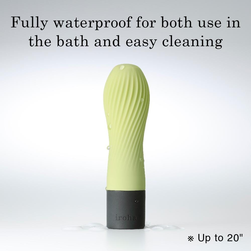 Tenga Iroha Zen Womens Waterproof Battery-Powered Personal Massage Vibrator HMZ-01