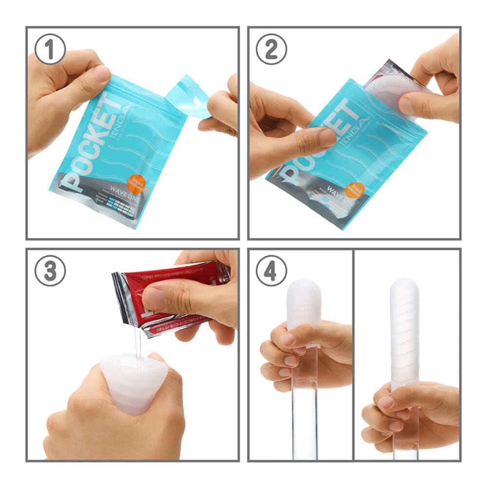 Tenga Pocket Tenga Disposable Male Masturbator Click Ball
