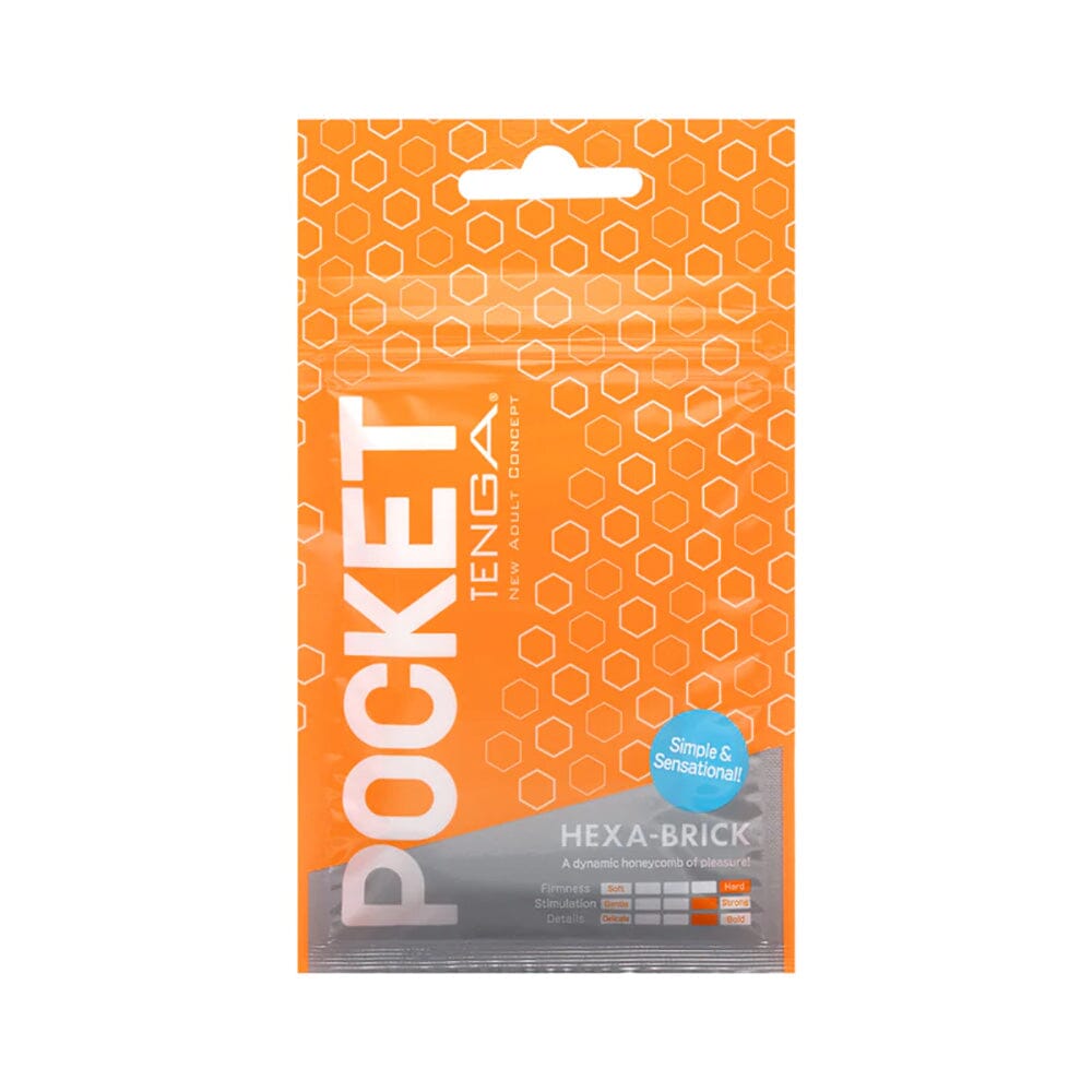 Tenga Pocket Tenga Disposable Male Masturbator Hexa-Block - Atmos Beauty Tenga Pocket Tenga Disposable Male Masturbator Hexa-Block - Atmos Beauty
