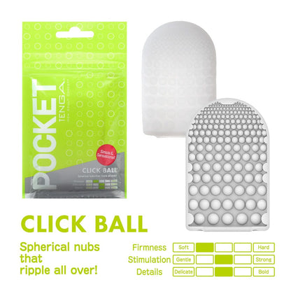 Tenga Pocket Tenga Disposable Male Masturbator Click Ball