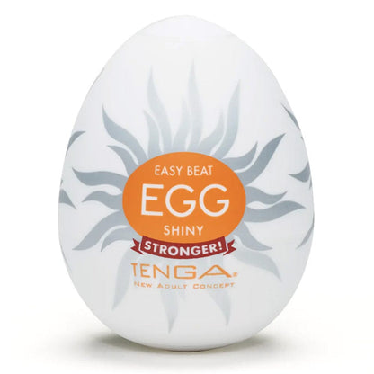 Tenga EGG Disposable Male Masturbator Shiny