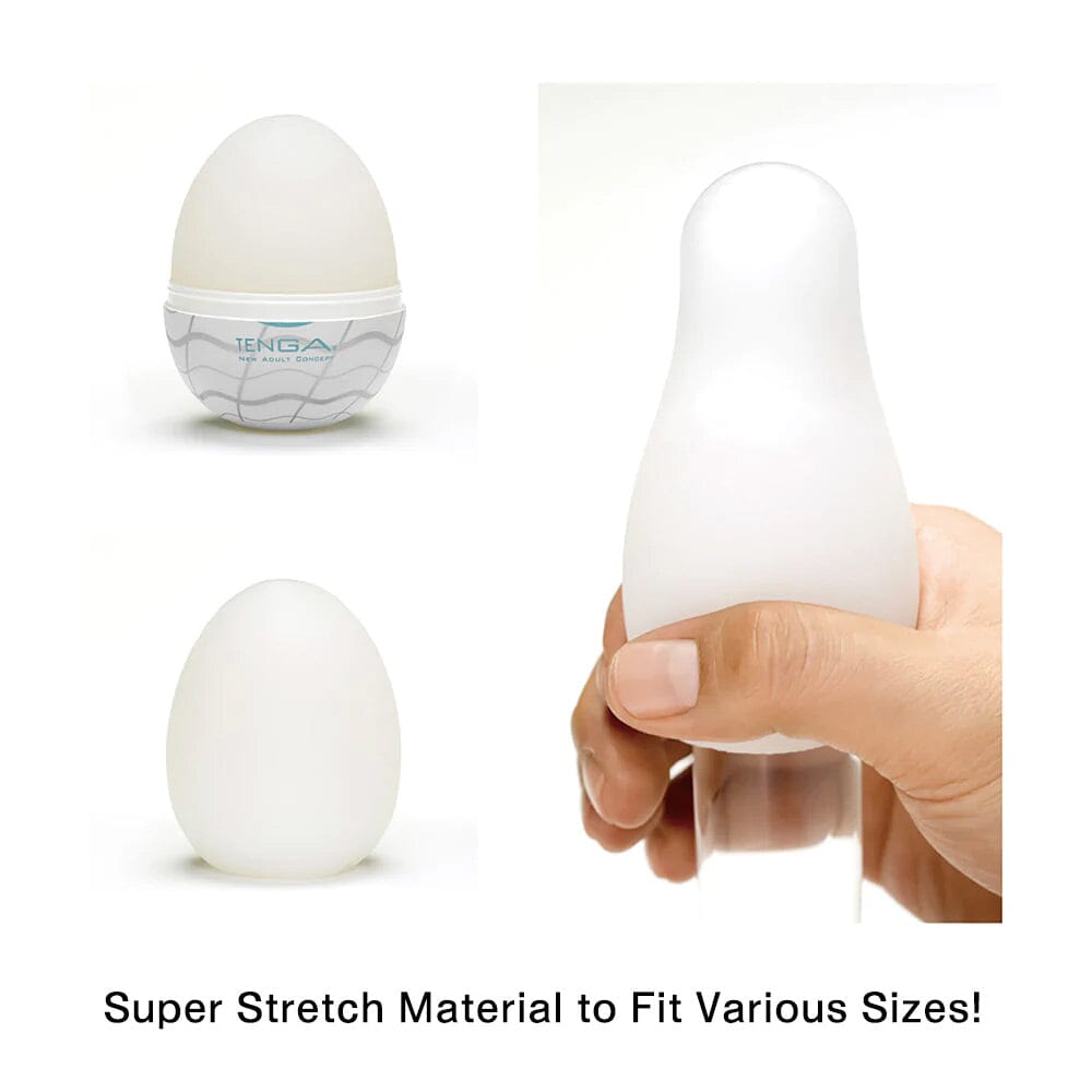 Tenga EGG Disposable Male Masturbator Wavy II