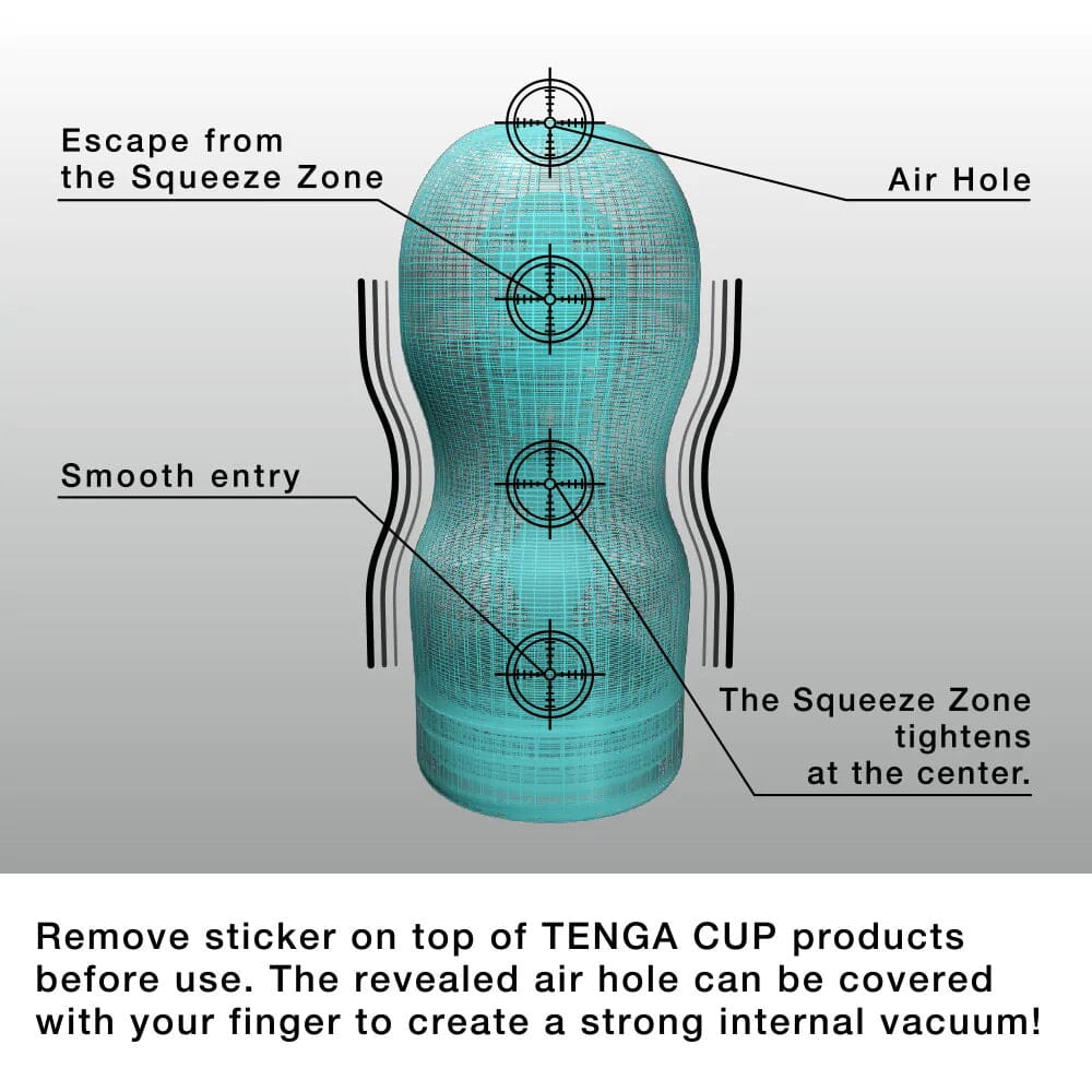 Tenga Original Vacuum Cup Extra Cool Edition Disposable Male Masturbator