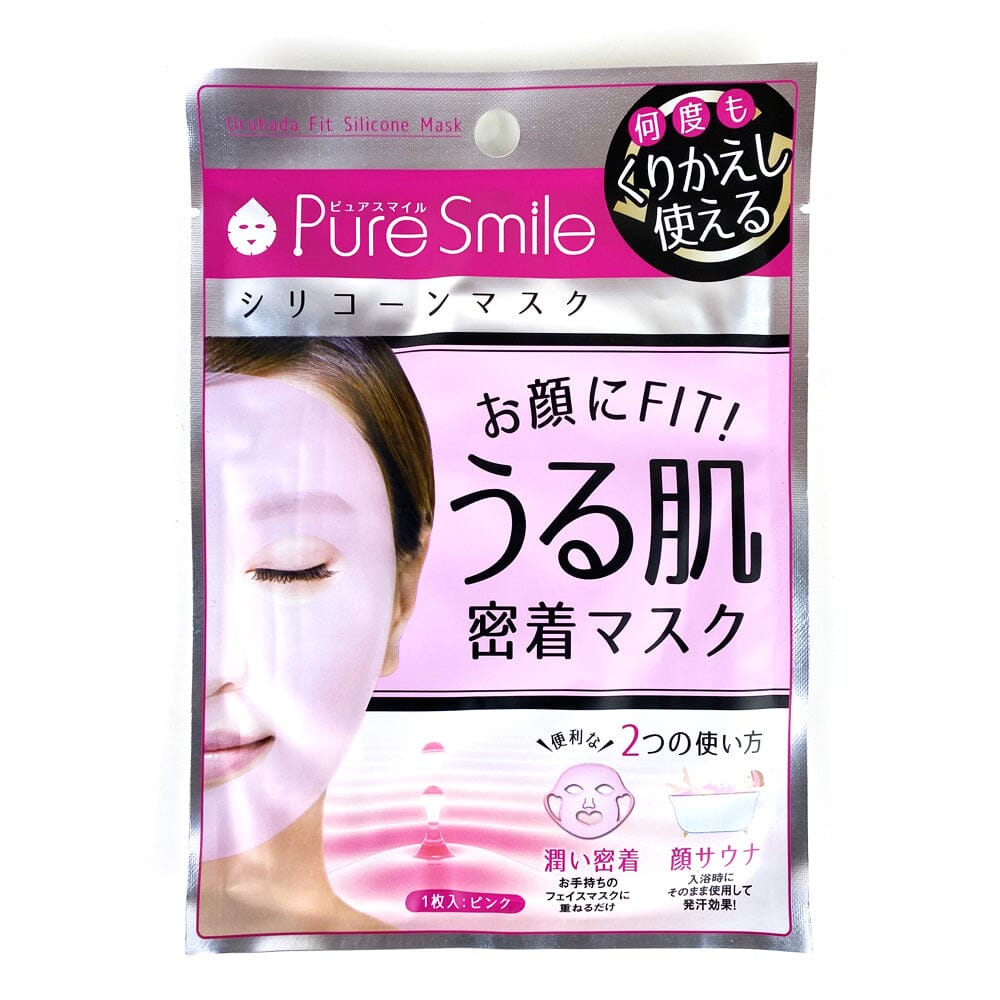 Sunsmile PURE SMILE Uruhada Fit Silicone Mask Pink