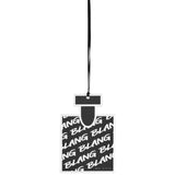 Carmate BLANG H1301 Hanging Monogram Car Air Freshner White Musk 3pcs