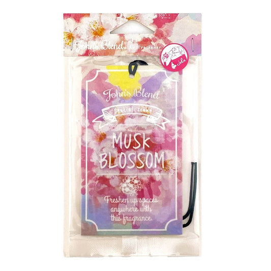 John's Blend Hanging Fragrance Air Freshener Musk Blossom